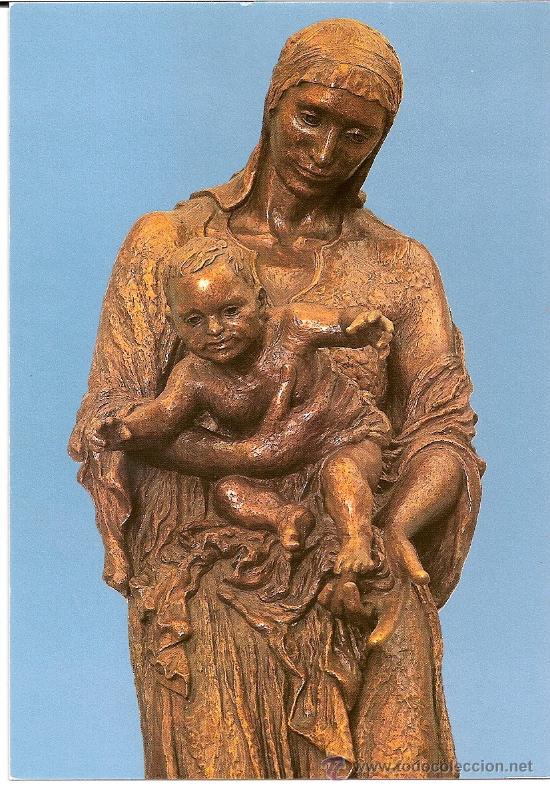 Postales: Madonna and Child. Ampleforth Abbey. Inglaterra - Foto 1
