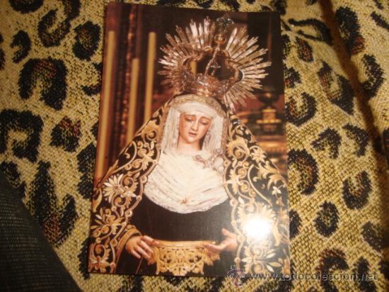 Postales: estampa virgen, besamanos a maria santisima del moyor dolor y traspaso, 2005
