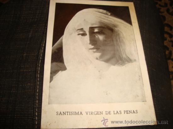 Postkarten: antigua estampa virgen de las penas, cadiz