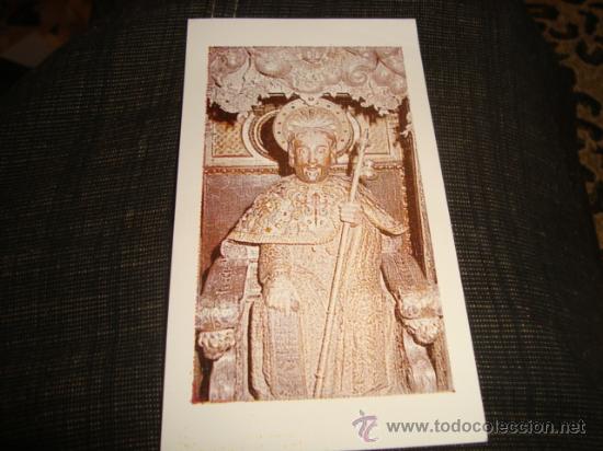Postais: estampa religiosa patron de espa&ntilde;a , santiago de compostela