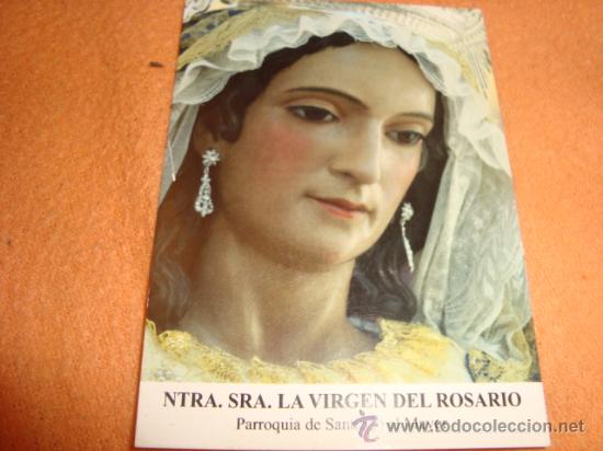 Postkarten: estampa nuestras se&ntilde;ora la virgen del rosario,