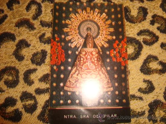 Postales: estampa religiosa, virgen del pilar - Foto 1