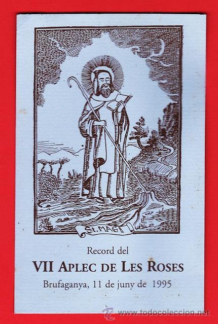 Postales: sant magi / san magin - vii aplec de les roses - brufaganya - ed. cof. s. magi - a&ntilde;o 1995 - tgn