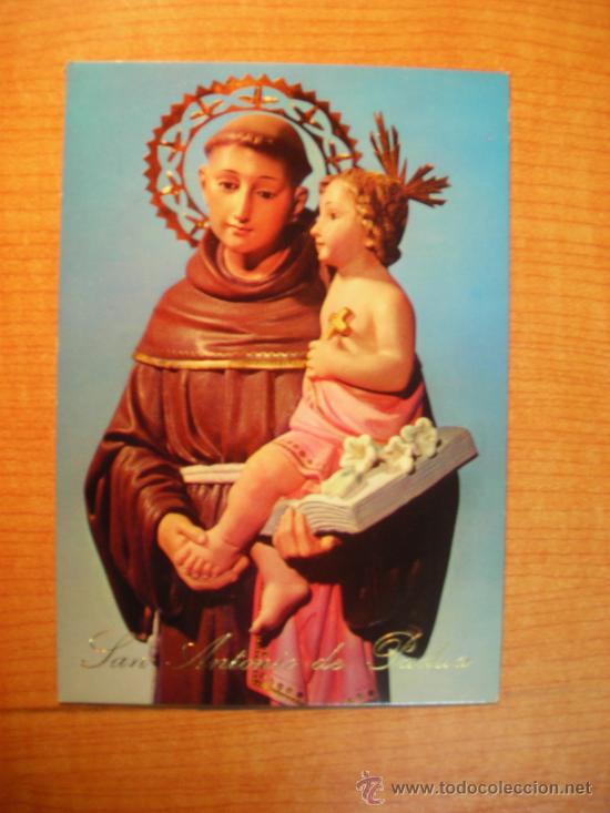 Postales: POSTAL SAN ANTONIO DE PADUA  SIN CIRCULAR