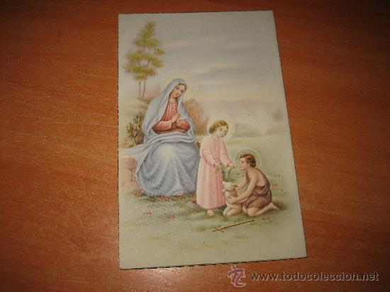 Postkarten: VIRGEN CON NI&Ntilde;OS