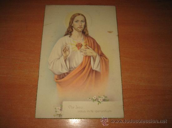 Postkarten: CON JESUS SALUS IN TE SPERANTIUM