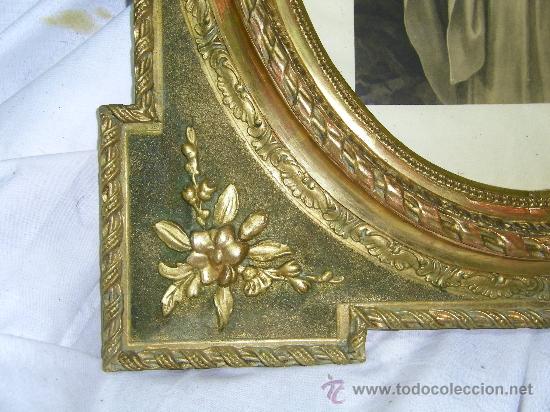 Postales: MARCO ANTIGUO CON ESTAMPA RELIGIOSA - Foto 4