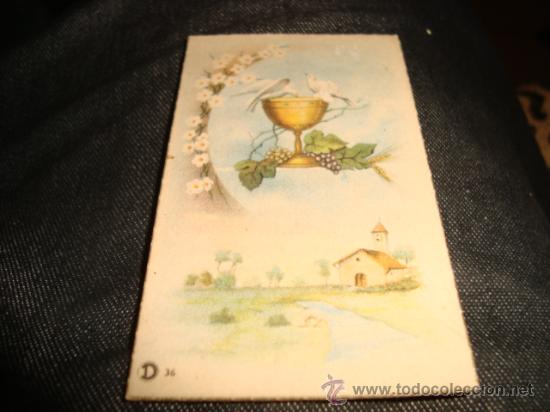Postales: estampa religiosa 1954 - Foto 1