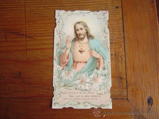 Postales: Antigua estampa religiosa,. - Foto 1 - 24937865