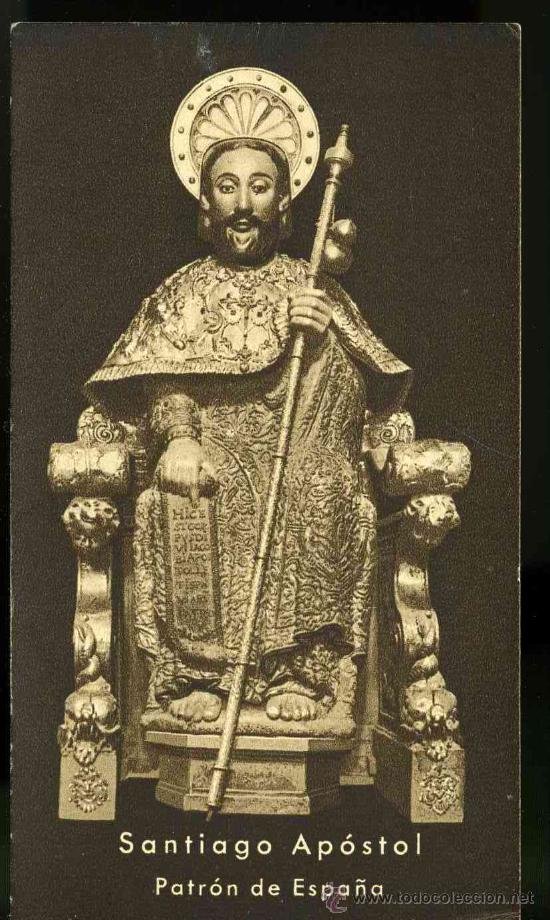 Cartoline: Santiago Apostol patron de Espa&ntilde;a.
