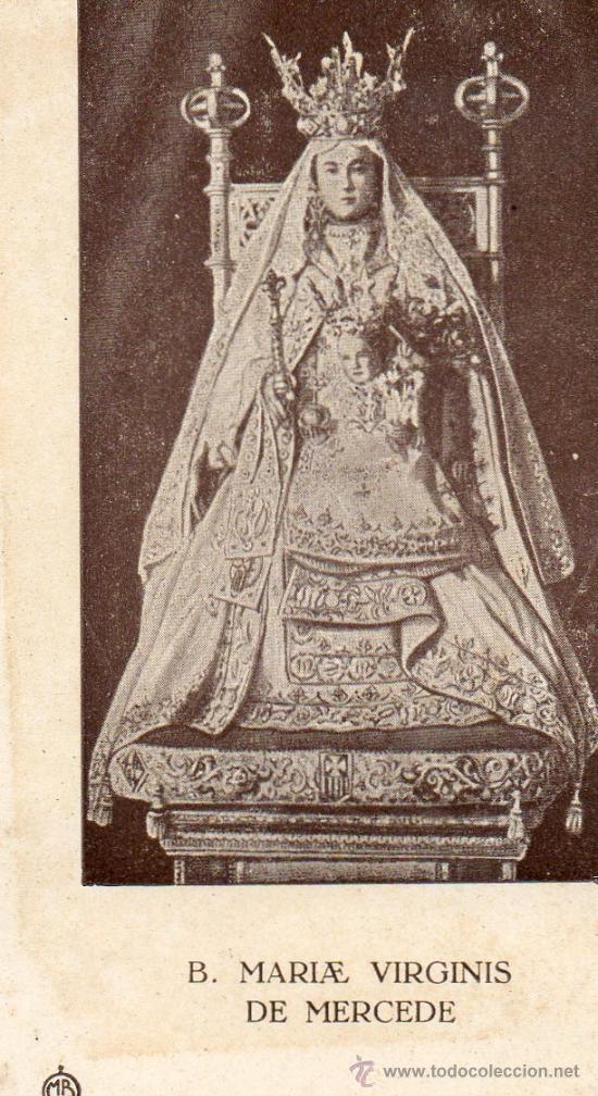 Postales: Maria Virginis de Mercede - Foto 1