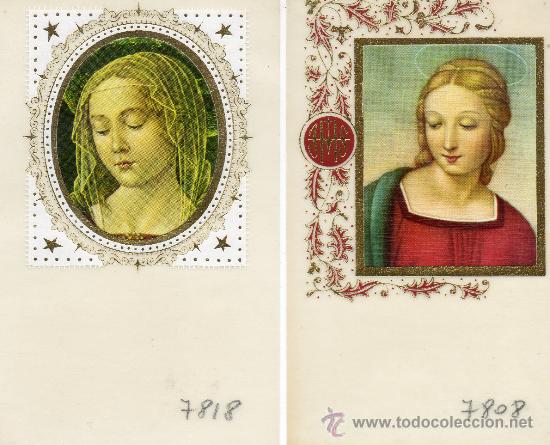 Postales: 2 postales a&ntilde;os 50