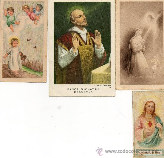 Postales: lote 4 varios