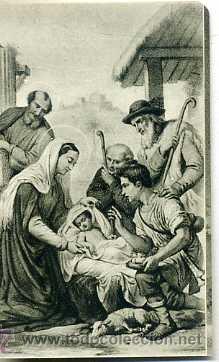 Postales: ESTAMPA AL NI&Ntilde;O JES&Uacute;S