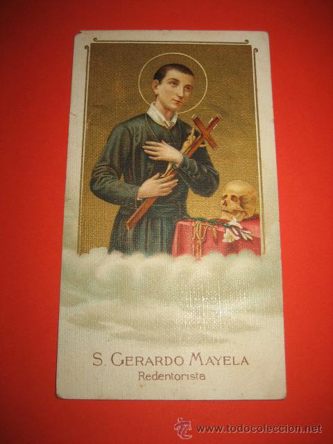 Postkarten: S.GERARDO MAYELA REDENTORISTA  POR DETRAS TRAE LA ORACION