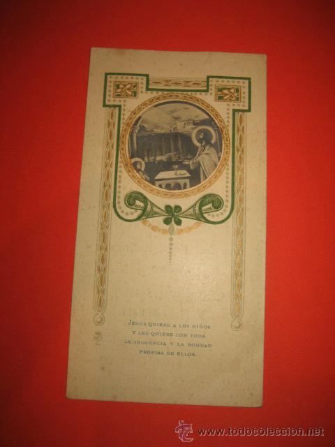 Cartes Postales: ANTIGUO RECORDATORIO DE COMUNION AMANDI(VILLAVICIOSA) ASTURIAS 1923