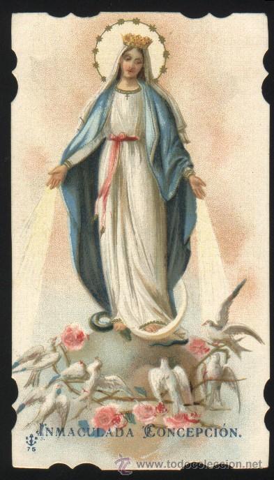 Postales: S-3774- RECORDATORIO. INMACULADA CONCEPCI&Oacute;N - Foto 1