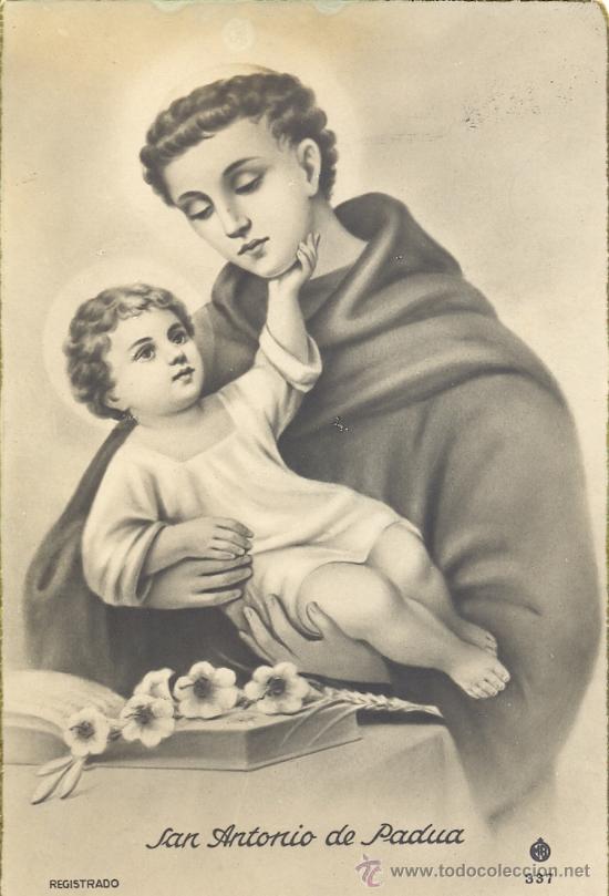 Postales: Posta SAN ANTONIO DE PADUA