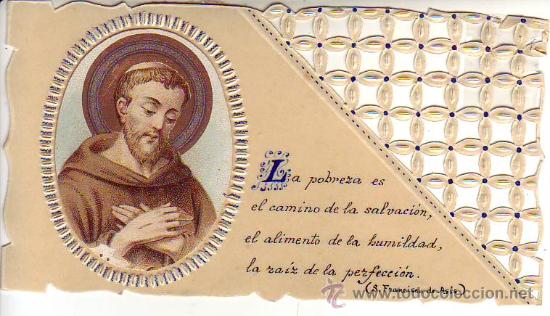 Postales: recordatorio artistico san francisco de asis - Foto 1