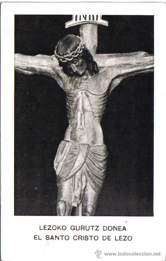 Postales: EL SANTO CRISTO DE LEZO, LEZOKO GURUTZ DONEA