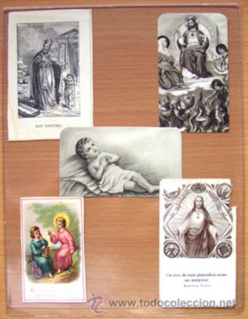 Postcards: 5 ESTAMPAS RELIGIOSAS . 1900 - 1920