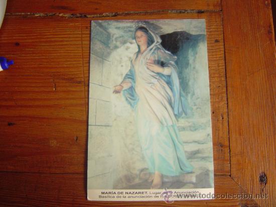 Postales: Postal de Maria de Nazaret. - Foto 1
