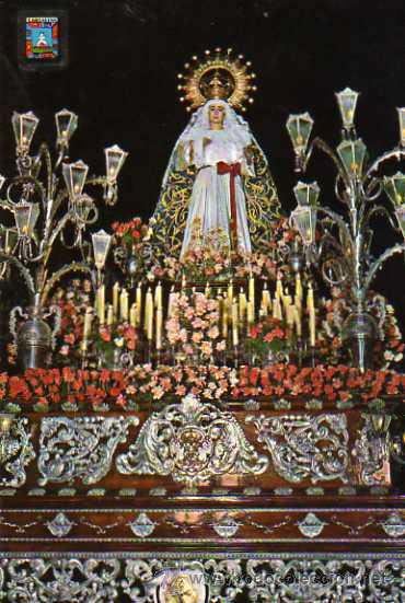 Postcards: CARTAGENA N&ordm; 46 SEMANA SANTA VIRGEN DE LA ESPERANZA CALIFORNIOS JUEVES SANTO SUBIRATS NUEVA