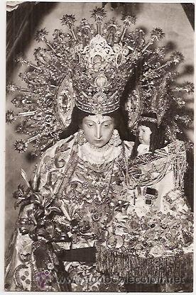 Postales: Postal de la virgen de Valencia - Foto 1