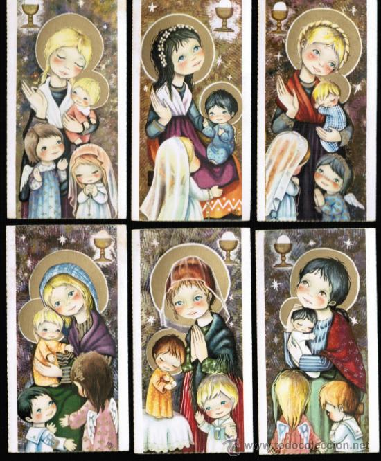 Postais: ESTAMPAS RELIGIOSAS - SERIE 4097