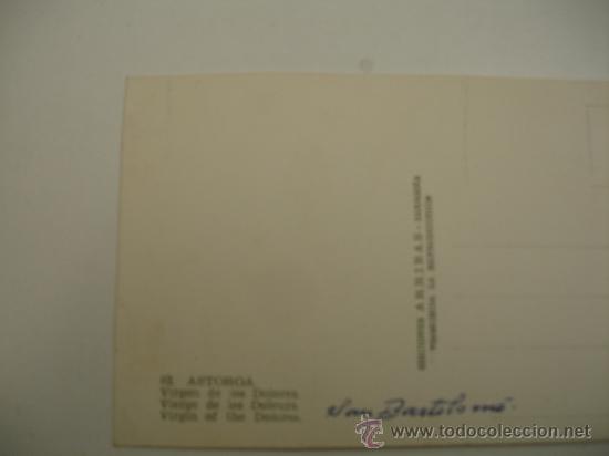 Postales: VIRGEN ASTORGA - Foto 2
