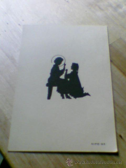 Postales: Tarjeta recordatorio Sipe n&ordm; 93 antiguo ni&ntilde;o jesus con ni&ntilde;a....