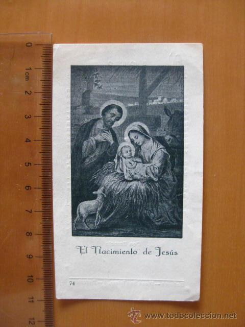 Postais: EL NACIMIENTO DE JESUS