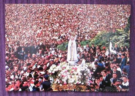 Postales: F&Aacute;TIMA  - EL ADI&Oacute;S A LA VIRGEN - Foto 1