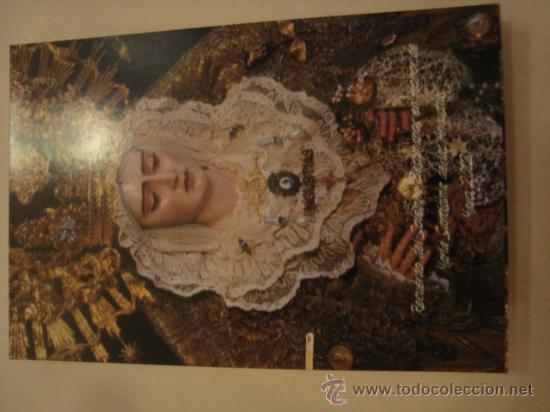 Postkarten: estampa virgen de las angustias, fotografia