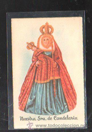 Postais: TARJETA POSTAL DE NUESTRA SE&Ntilde;ORA DE CANDELARIA.