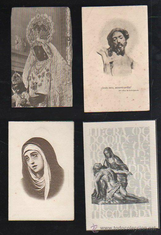 Postales: CONJUNTO DE 64 ESTAMPAS - RECORDATORIO DE DIFUNTO. - Foto 4