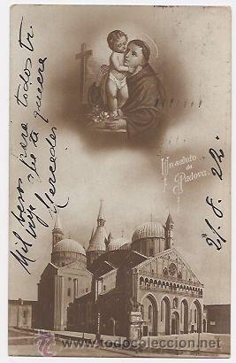 Postales: Postal de san Antonio de Padua