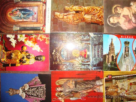 Postales: LOTE 9 POSTALES RELIGIOSAS - Foto 1