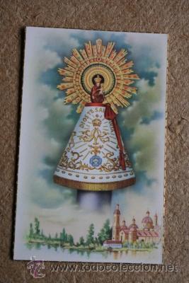 Postales: Postal. La Virgen del Pilar.