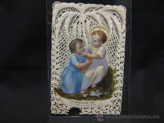 Postcards: ESTAMPA RELIGIOSA. LOS VERDADEROS AMIGOS