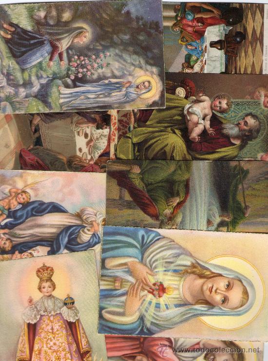 Postales: LOTE RELIGIOSAS  VIRGEN - Foto 1
