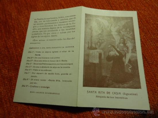 Cartoline: NOVENA SANTA RITA DE CASIA