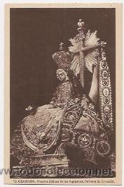 Postales: Postal de la virgen de Granada - Foto 1