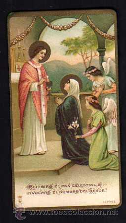 Postales: Recordatorio Primera Comuni&oacute;n. A&ntilde;o 1926. - Foto 1