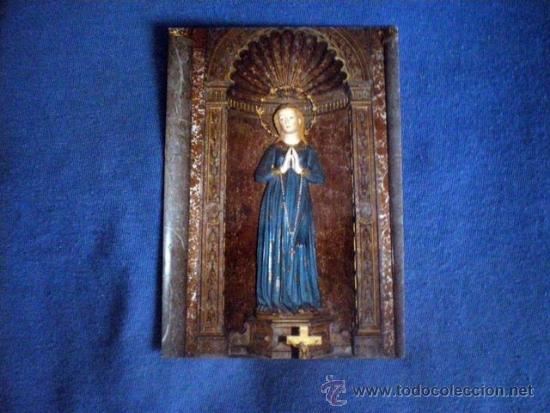 Cartoline: POSTAL VIRGEN IM AHRENKLEID 1500 IGLESIA DE FRANCISCANOS EN BERCHTESGADEN NO CIRCULADA