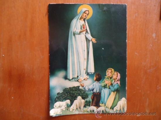 Postales: postal virgen de fatima - Foto 1