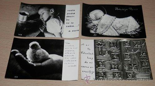 Cartoline: ESTAMPAS RELIGIOSAS ANTIGUAS - LOTE DE 4