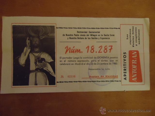 Cartes Postales: hermandad sacramental de nuestro padre jesus del milagro en la santa cena virgen santos y esperanza