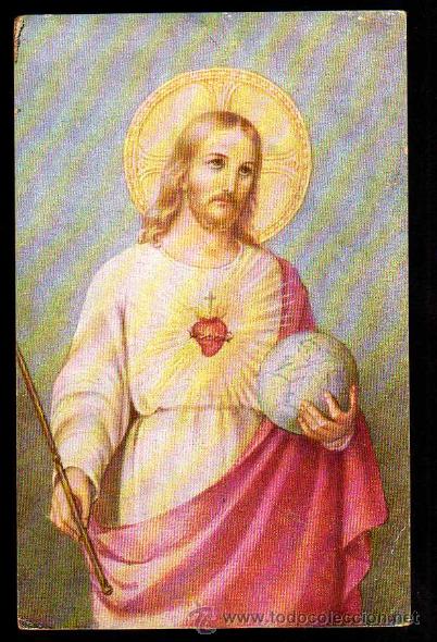 Postales: Postal religiosa. Circulada 1919 - Foto 1