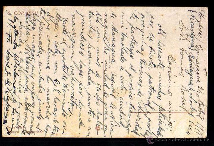 Postales: Postal religiosa. Circulada 1919 - Foto 2